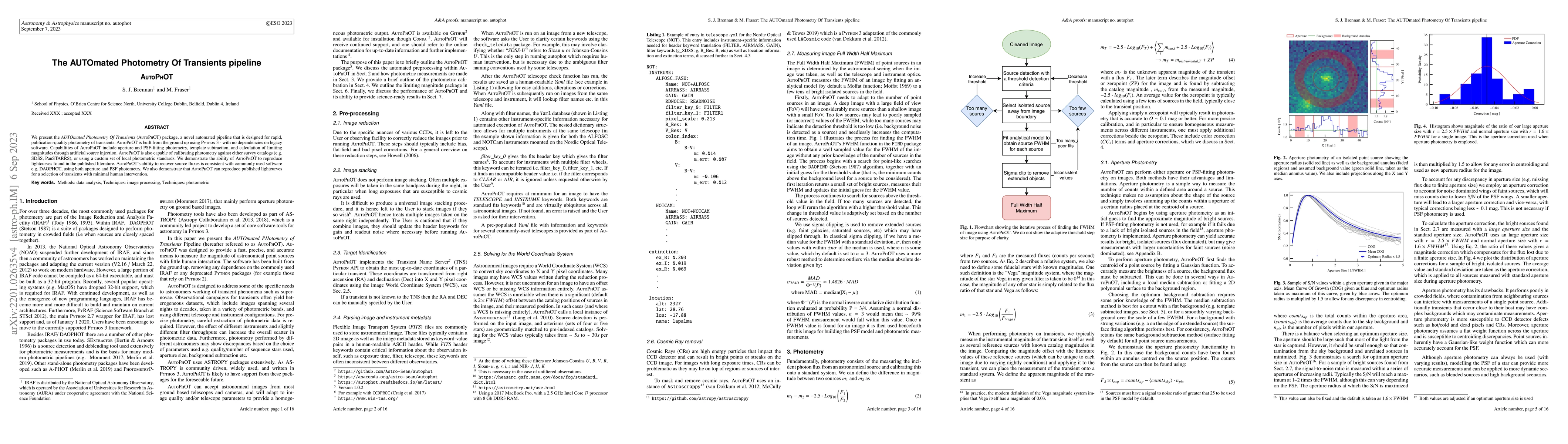 Thumbnail for The Automated Photometry Of Transients (AutoPhOT) pipeline