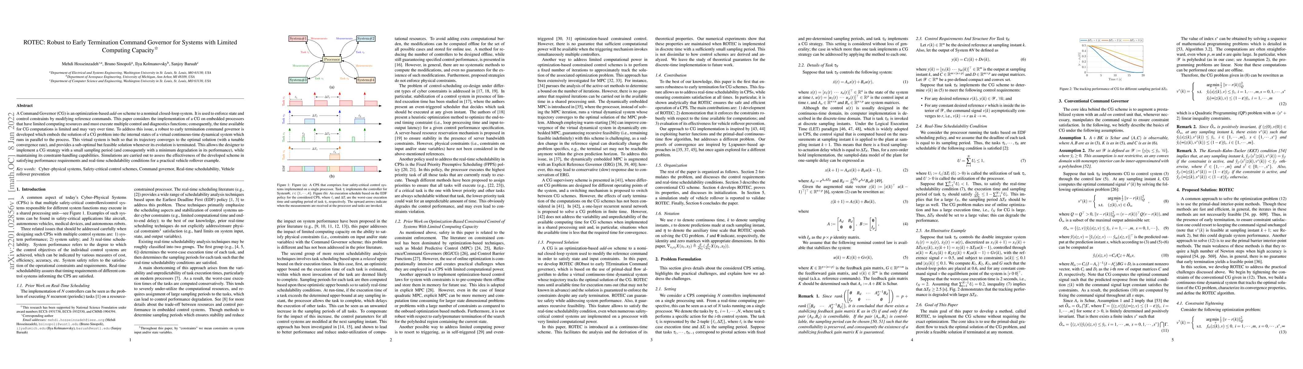 Thumbnail for ROTEC: Robust to Early Termination Command Governor for Systems with
  Limited Computing Capacity