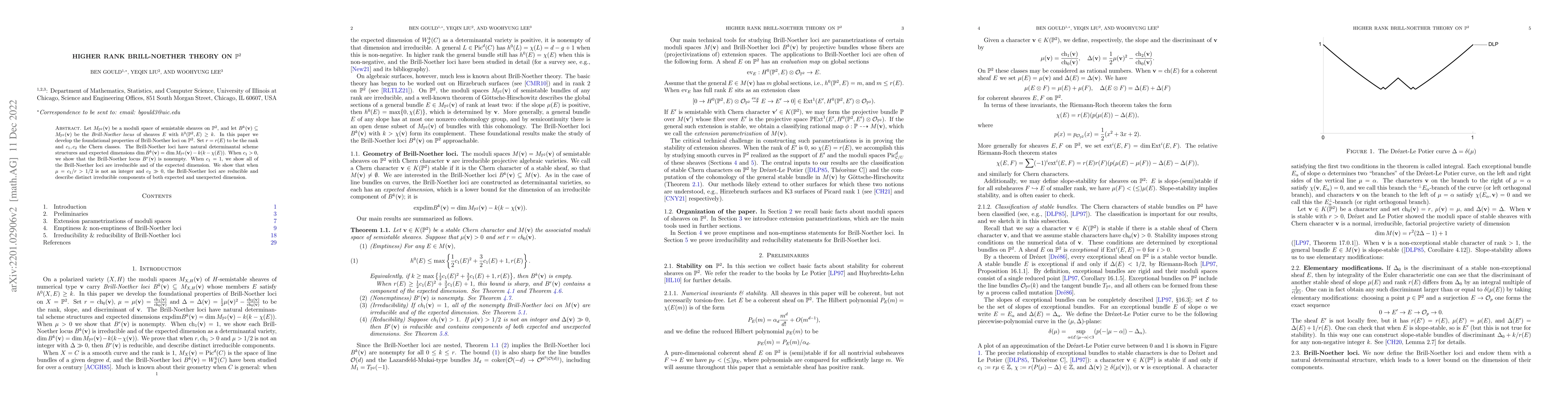 Thumbnail for Higher rank Brill-Noether theory on P^2