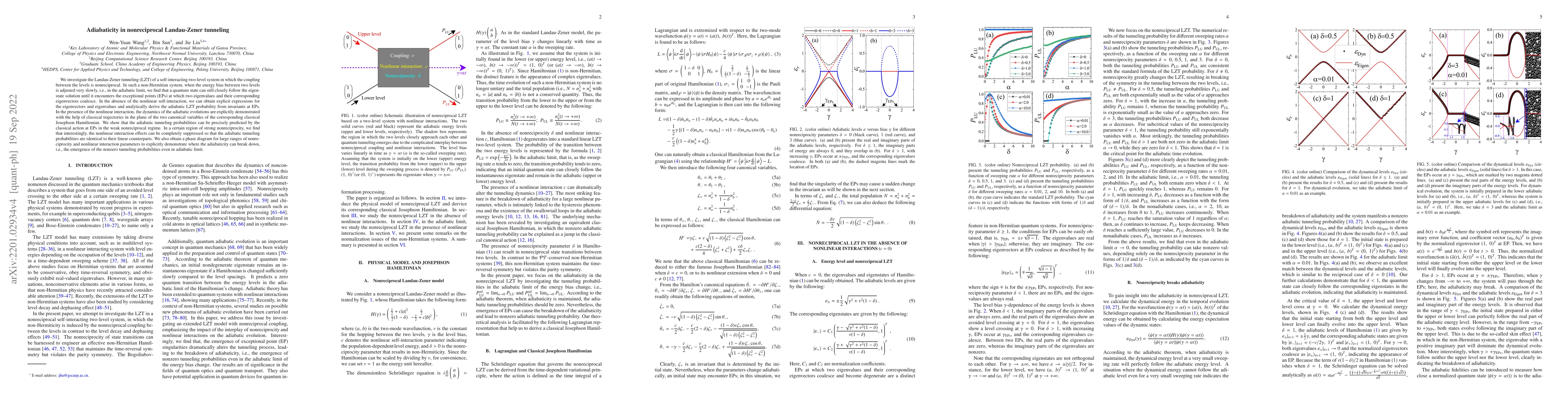 Thumbnail for Adiabaticity in nonreciprocal Landau-Zener tunneling