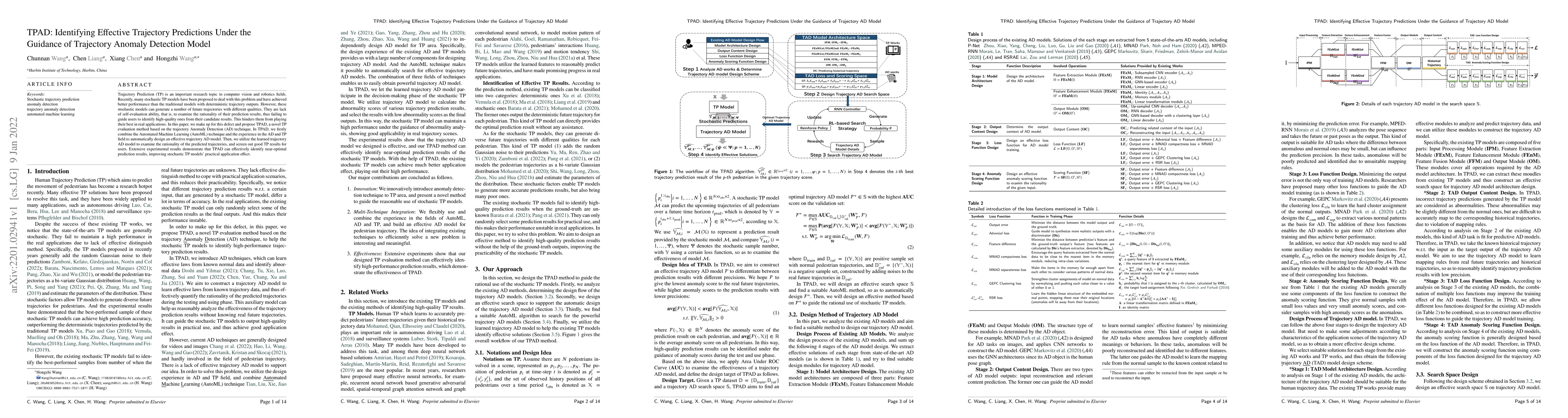 Thumbnail for TPAD: Identifying Effective Trajectory Predictions Under the Guidance of
  Trajectory Anomaly Detection Model