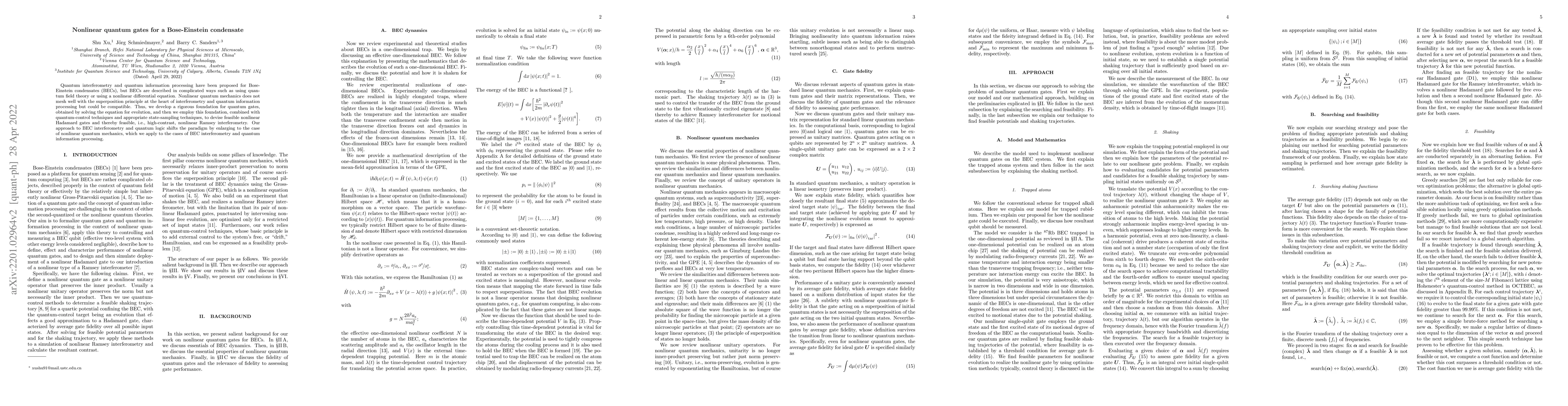 Thumbnail for Nonlinear quantum gates for a Bose-Einstein condensate