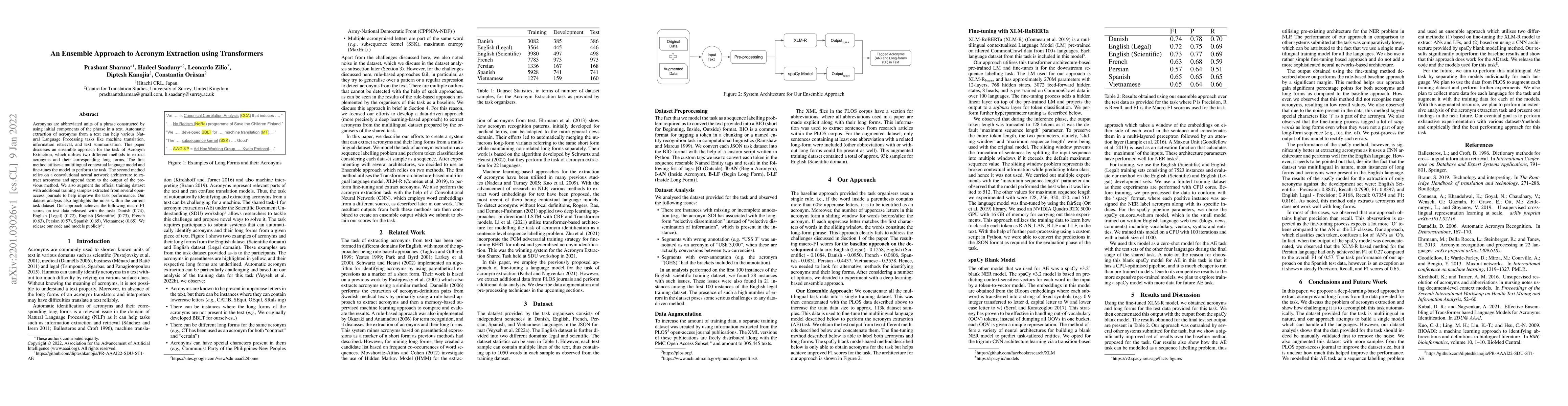 Thumbnail for An Ensemble Approach to Acronym Extraction using Transformers