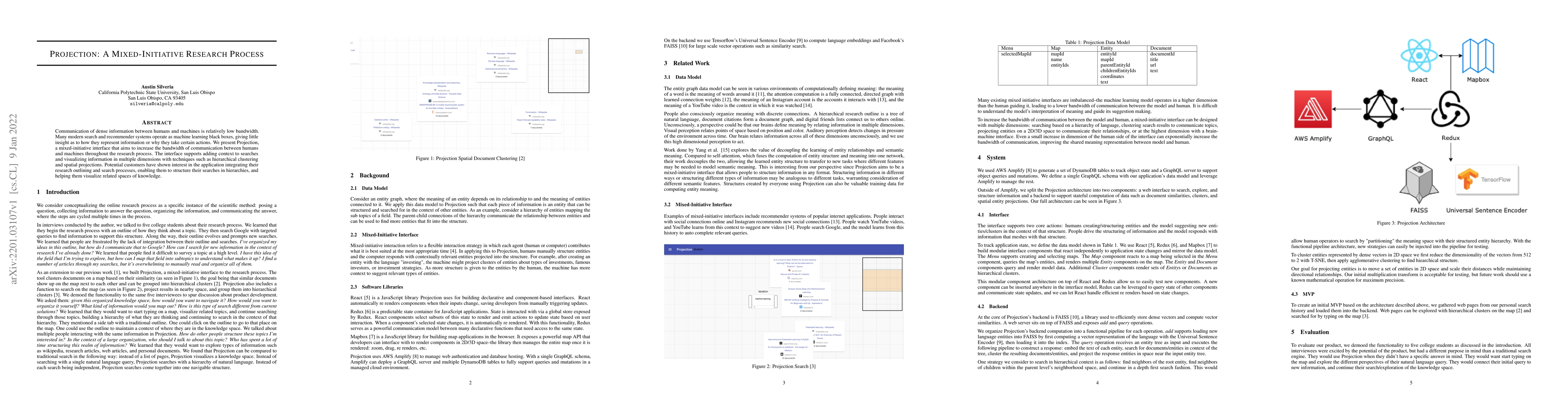 Thumbnail for Projection: A Mixed-Initiative Research Process