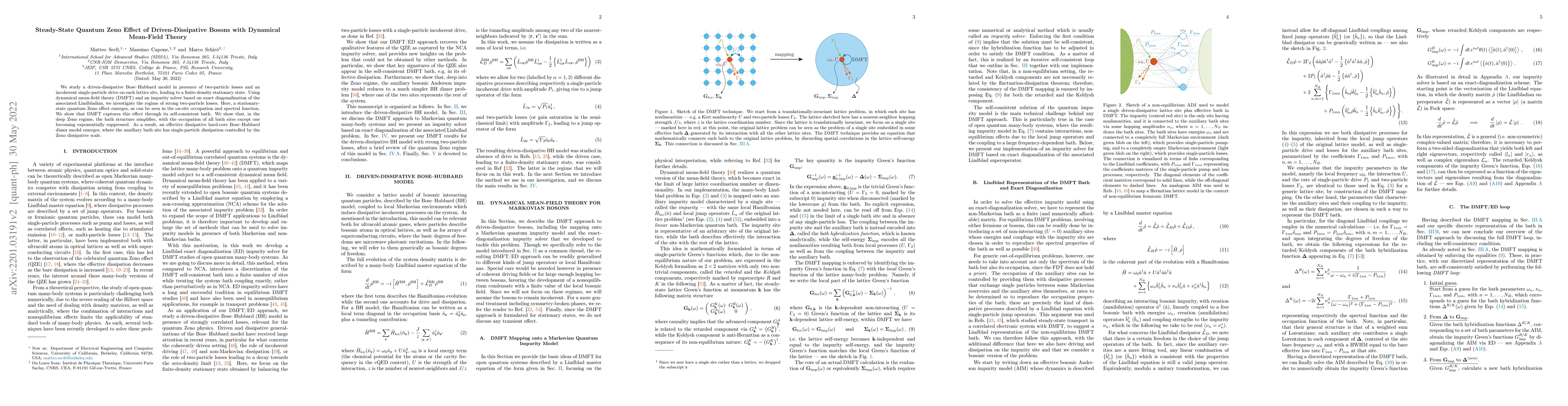Thumbnail for Steady-State Quantum Zeno Effect of Driven-Dissipative Bosons with
  Dynamical Mean-Field Theory