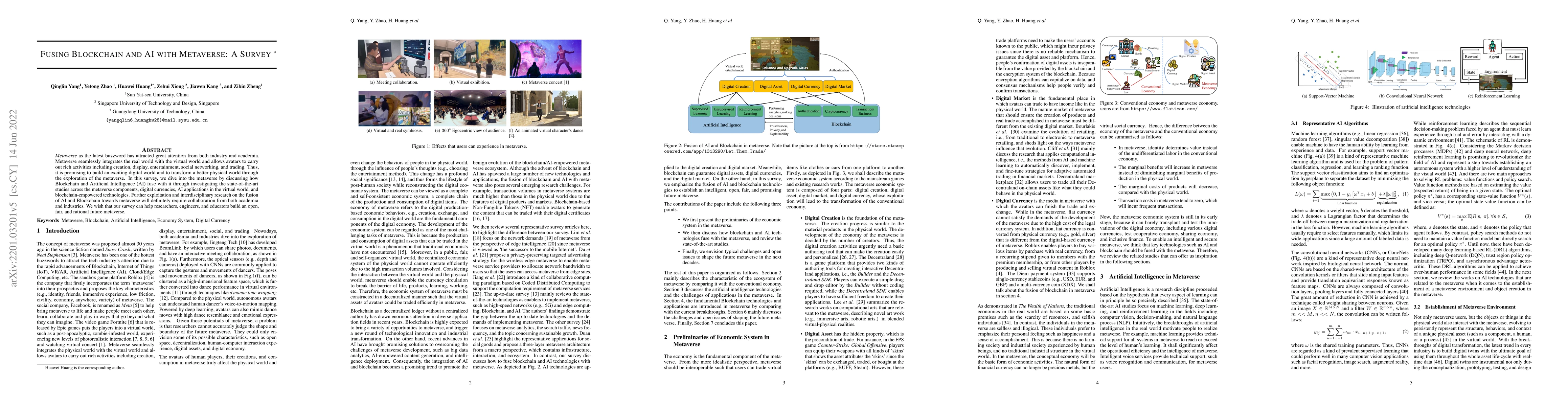 Thumbnail for Fusing Blockchain and AI with Metaverse: A Survey