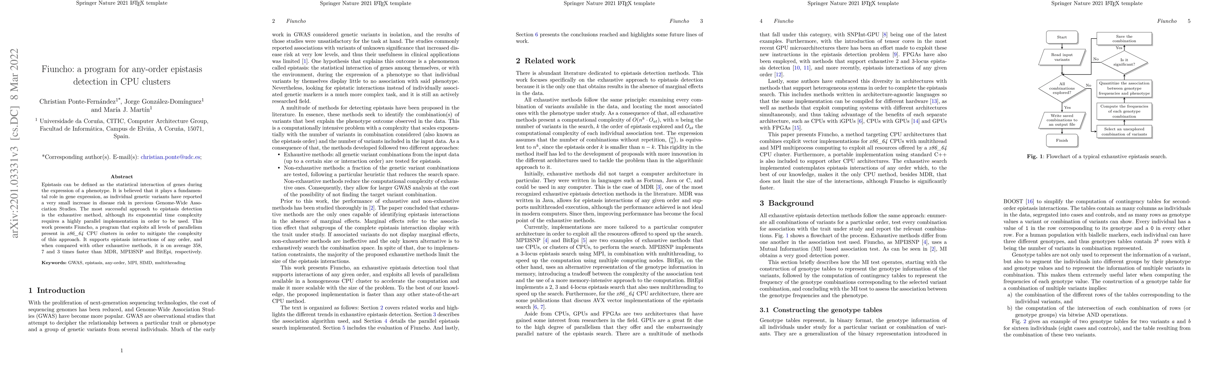 Thumbnail for Fiuncho: a program for any-order epistasis detection in CPU clusters