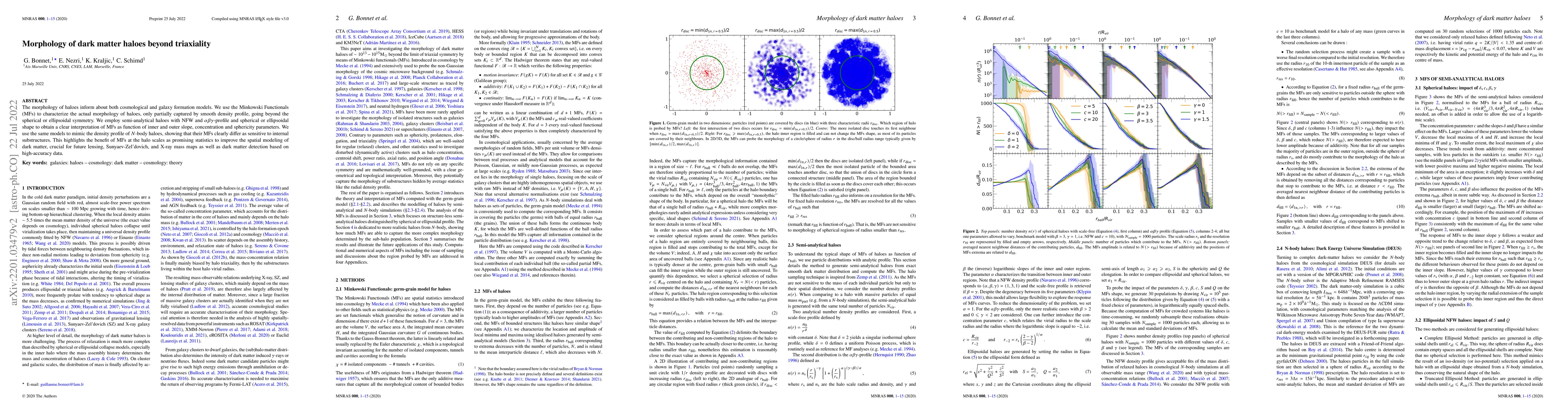 Thumbnail for Morphology of dark matter haloes beyond triaxiality