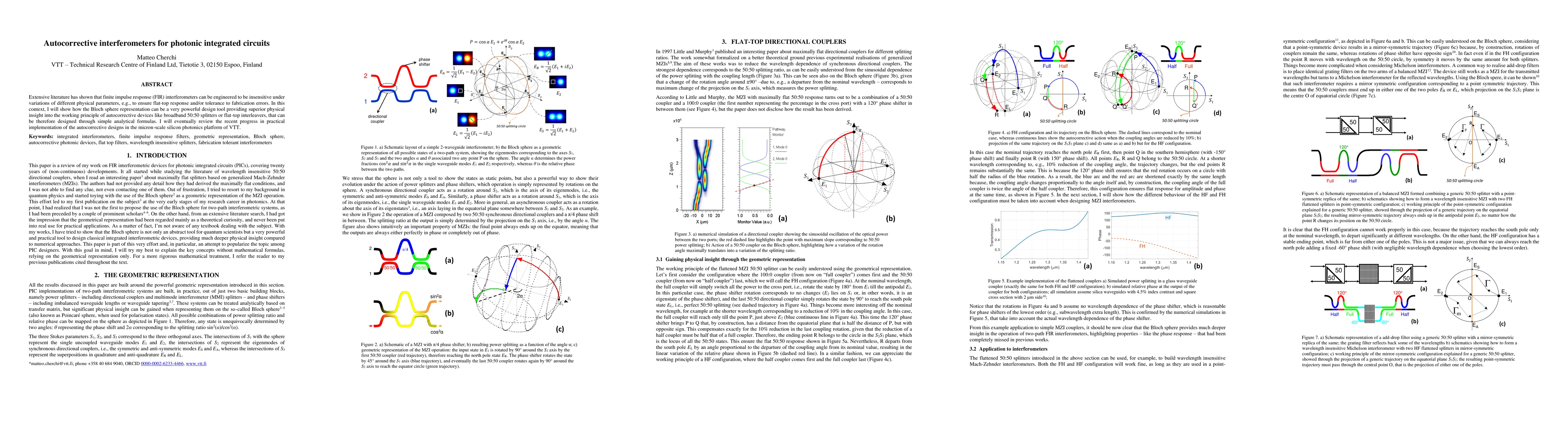Thumbnail for Autocorrective interferometers for photonic integrated circuits