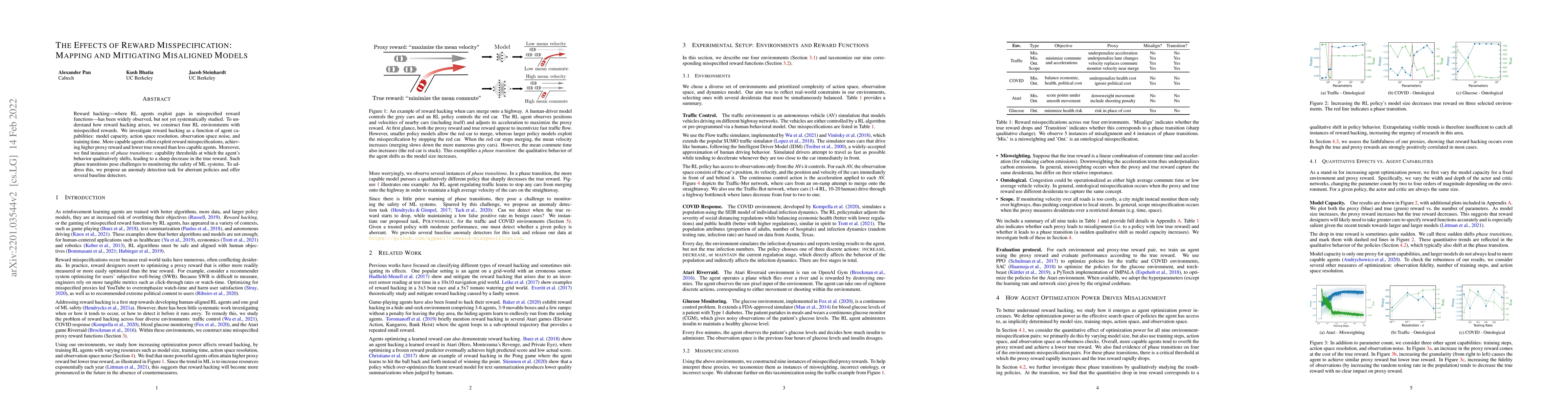 Thumbnail for The Effects of Reward Misspecification: Mapping and Mitigating
  Misaligned Models