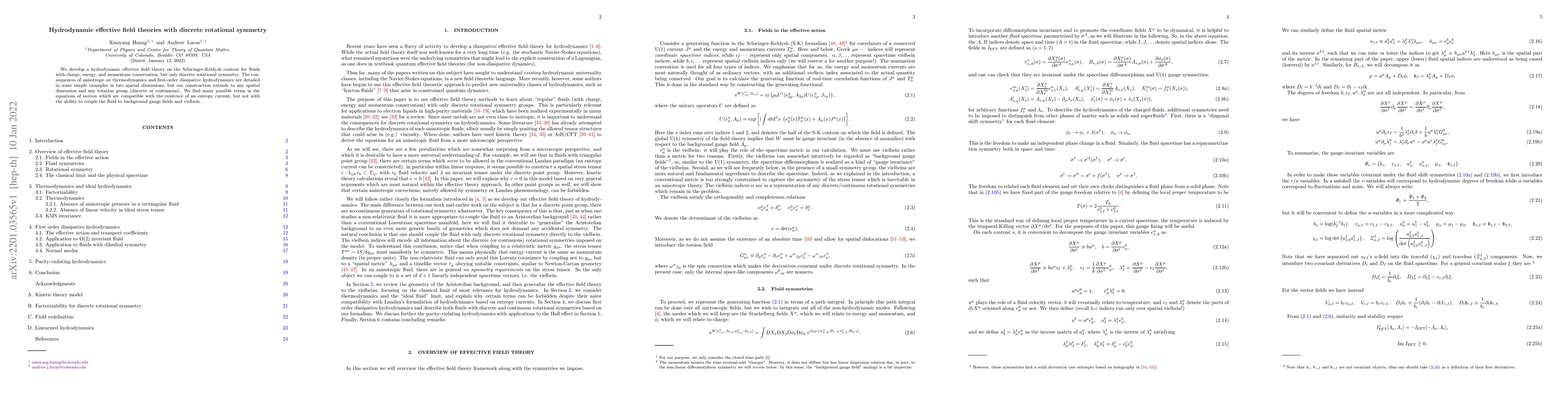 Thumbnail for Hydrodynamic effective field theories with discrete rotational symmetry