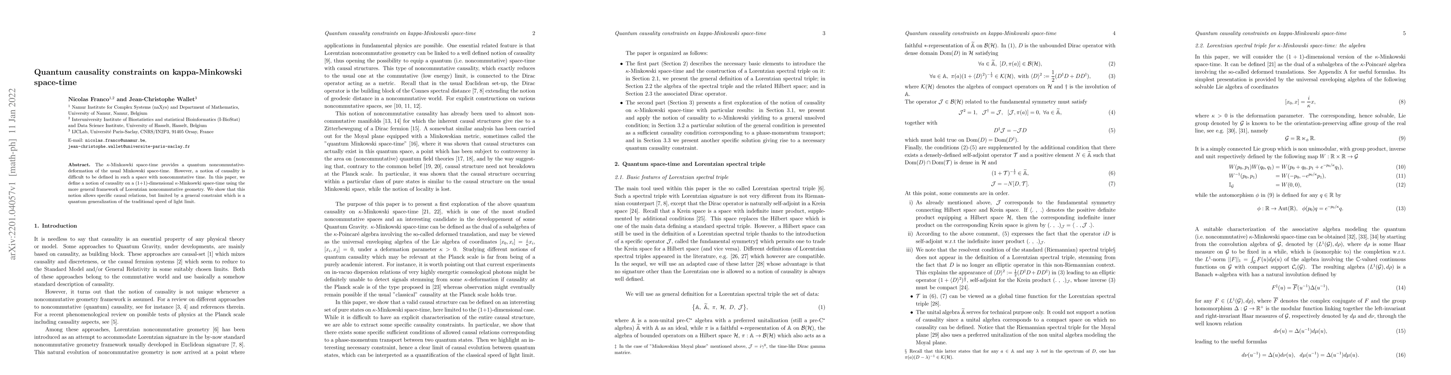 Thumbnail for Quantum causality constraints on kappa-Minkowski space-time