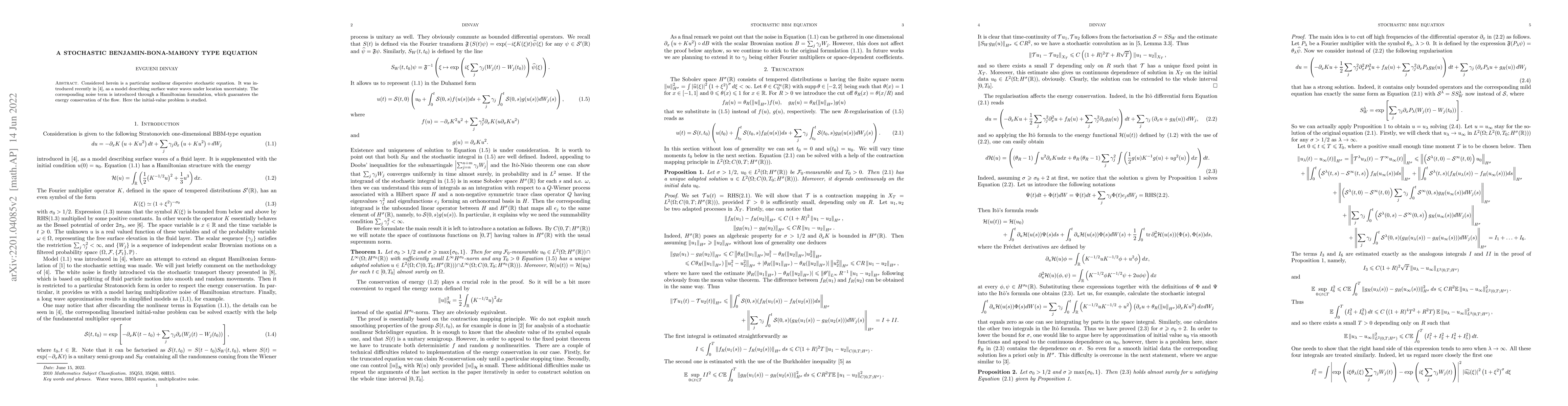 Thumbnail for A stochastic Benjamin-Bona-Mahony type equation