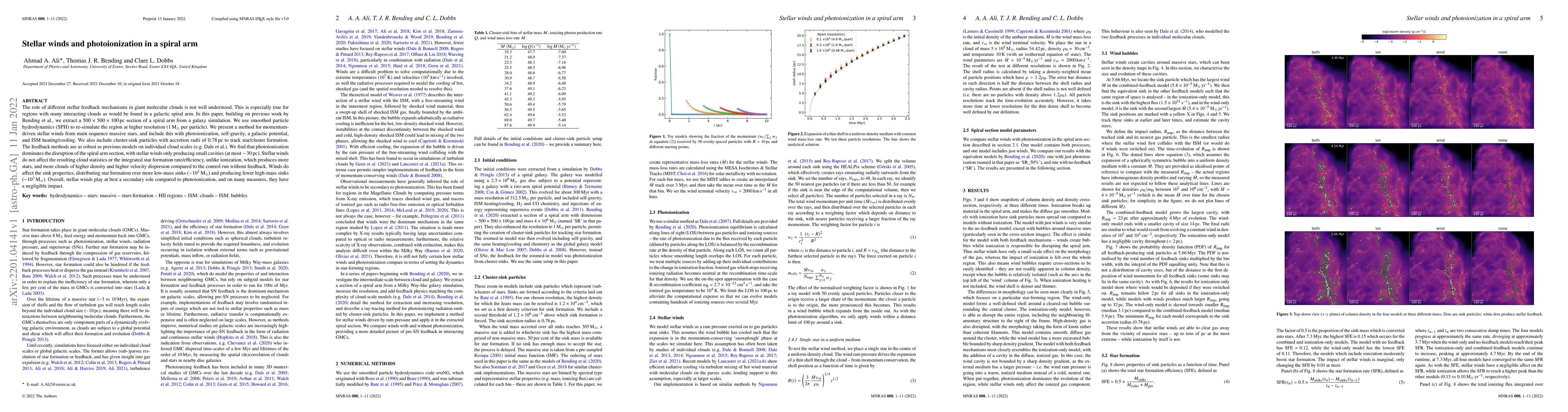 Thumbnail for Stellar winds and photoionization in a spiral arm