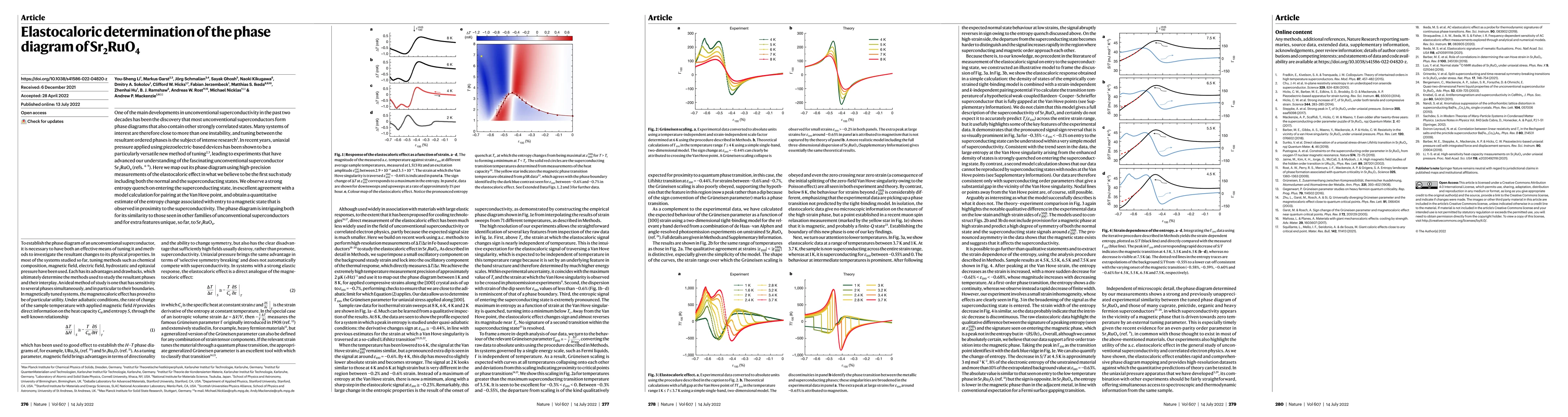 Thumbnail for Elastocaloric determination of the phase diagram of Sr$_2$RuO$_4$