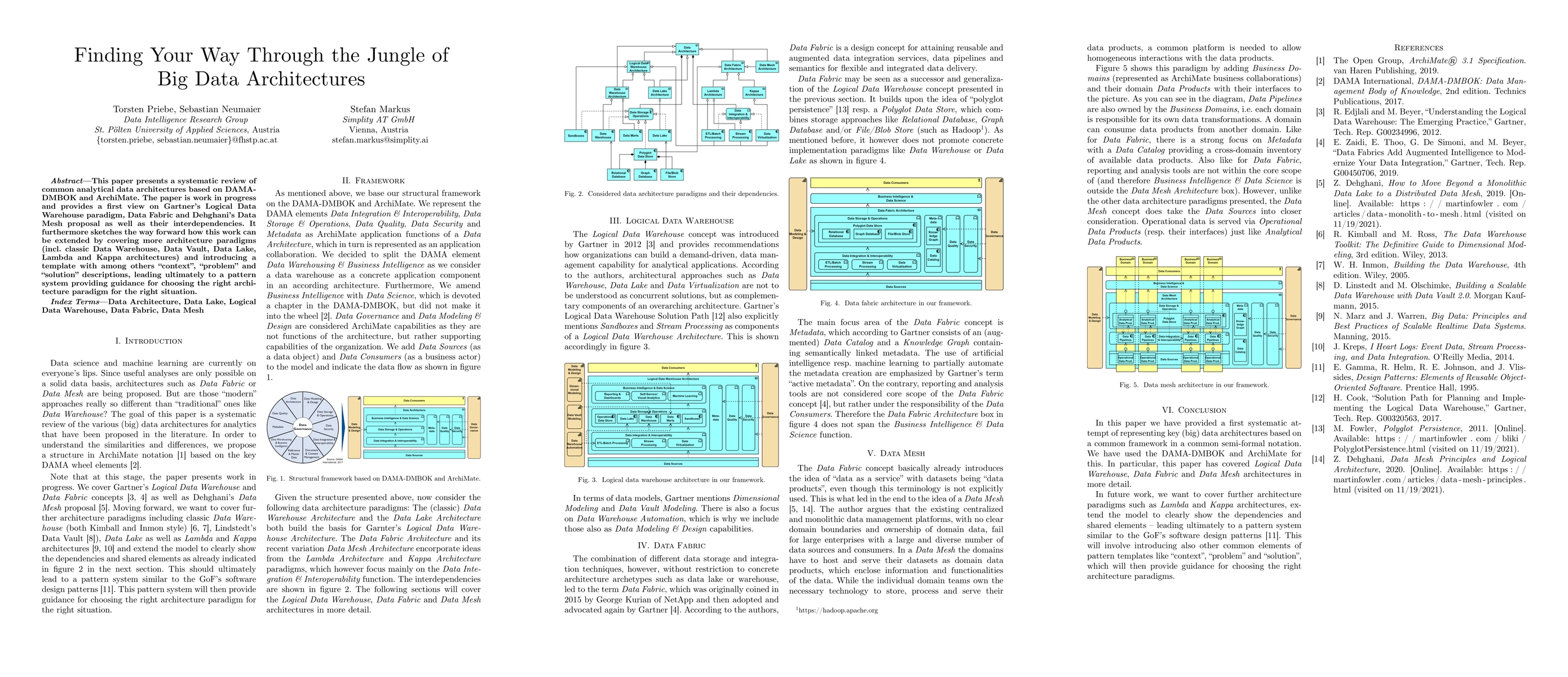 Thumbnail for Finding Your Way Through the Jungle of Big Data Architectures