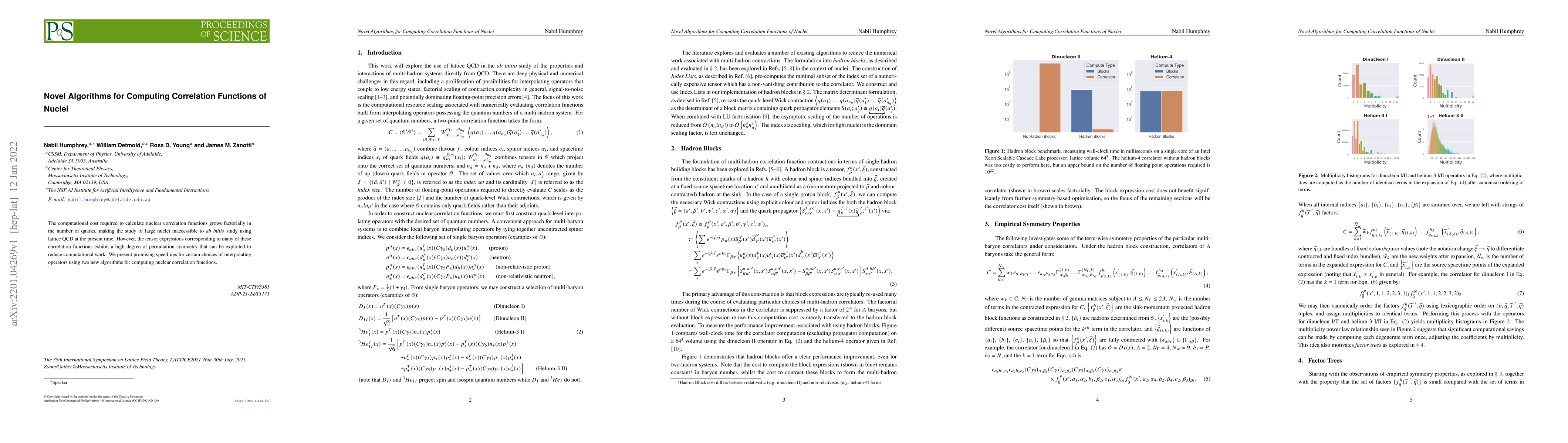 Thumbnail for Novel Algorithms for Computing Correlation Functions of Nuclei