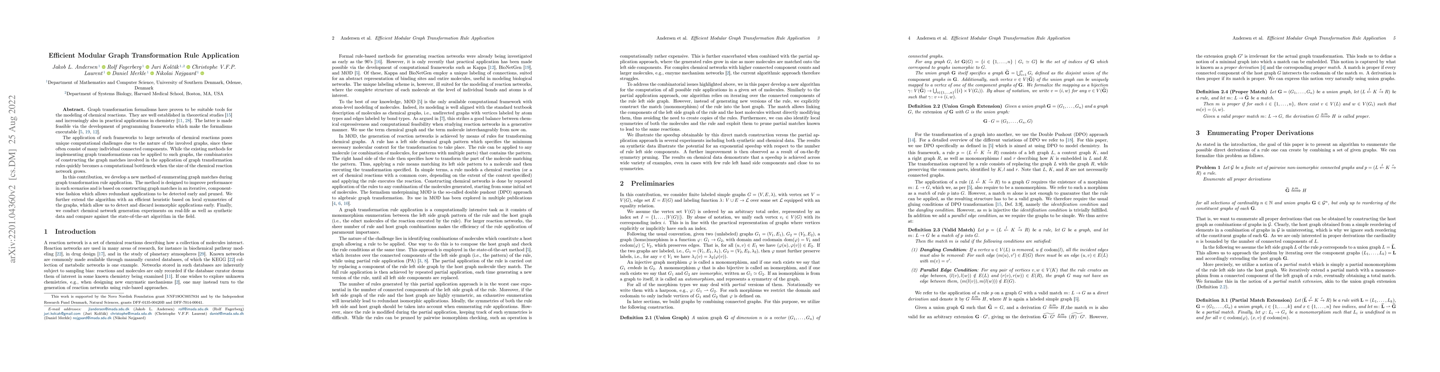 Thumbnail for Efficient Modular Graph Transformation Rule Application