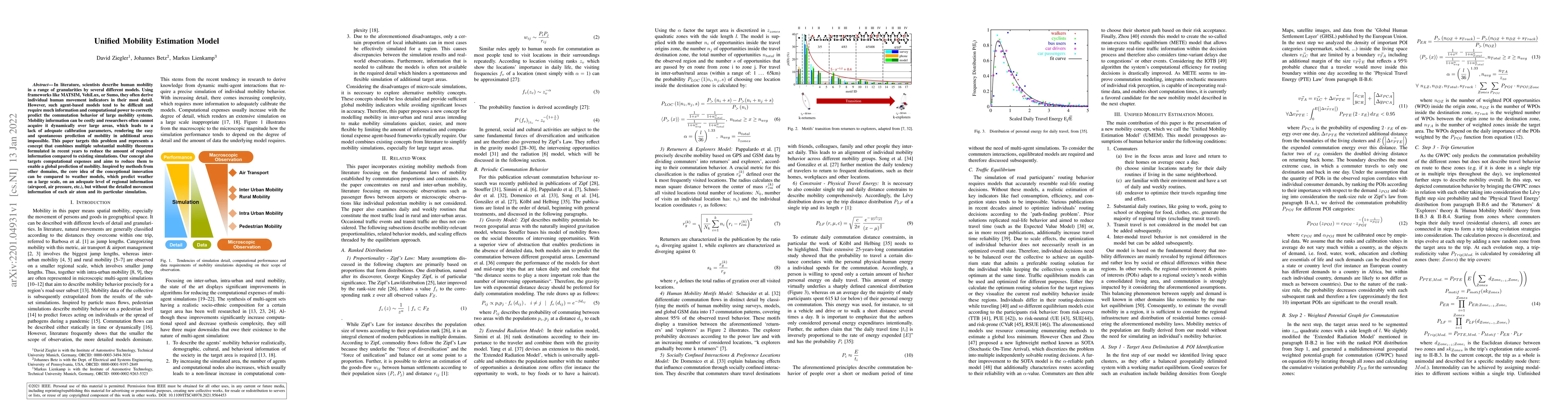 Thumbnail for Unified Mobility Estimation Mode