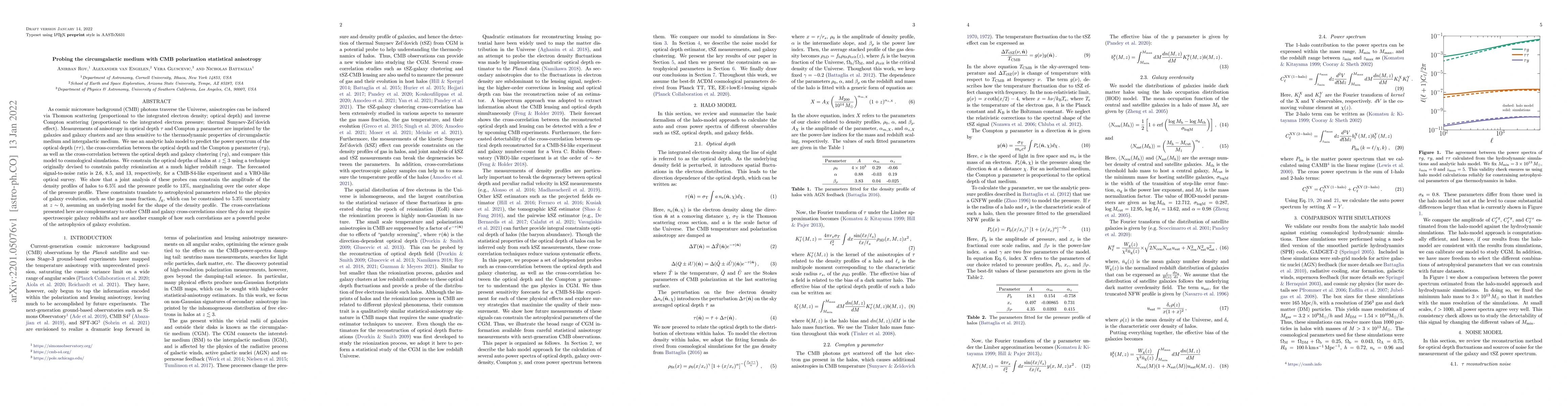 Thumbnail for Probing the circumgalactic medium with CMB polarization statistical
  anisotropy