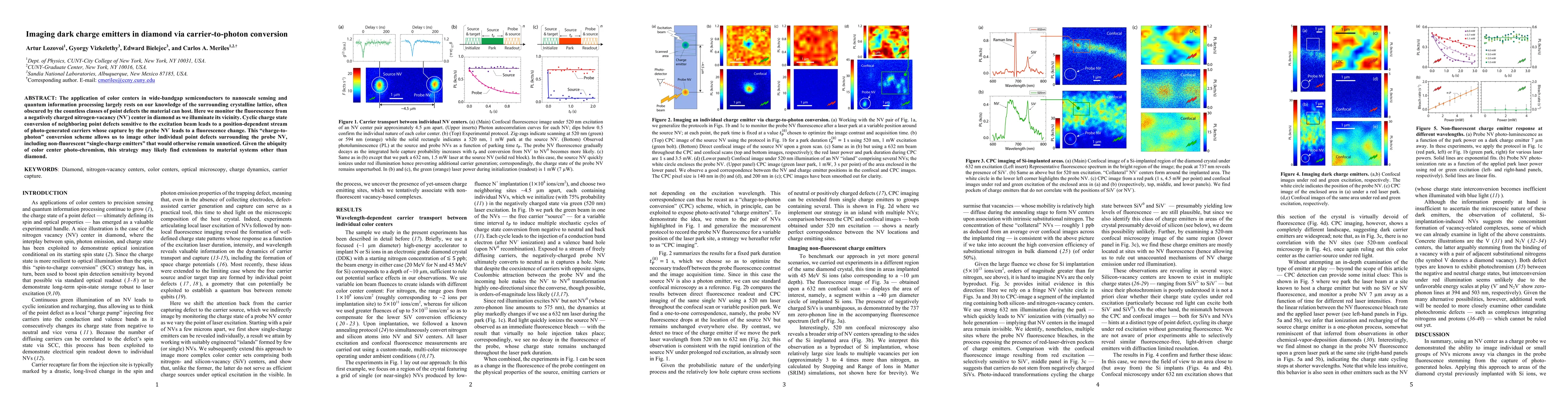 Thumbnail for Imaging dark charge emitters in diamond via carrier-to-photon conversion