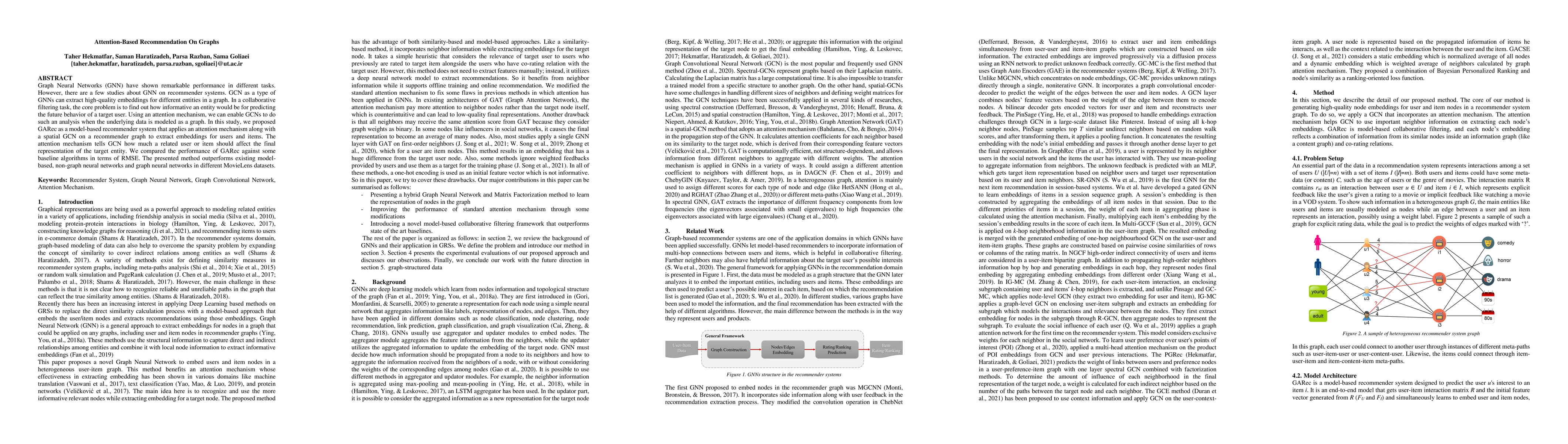 Thumbnail for Attention-Based Recommendation On Graphs