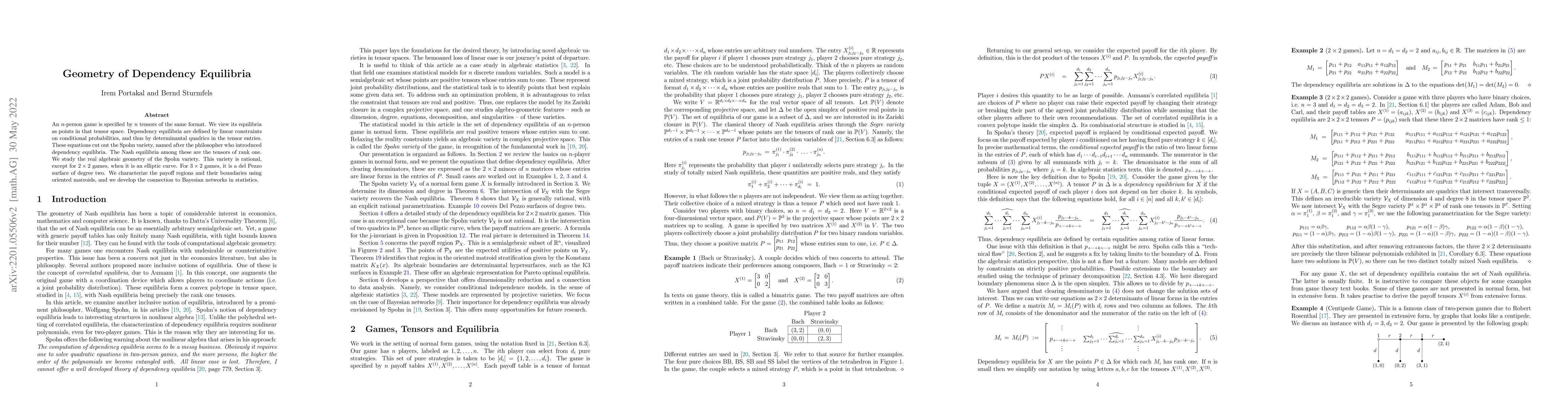 Thumbnail for Geometry of Dependency Equilibria