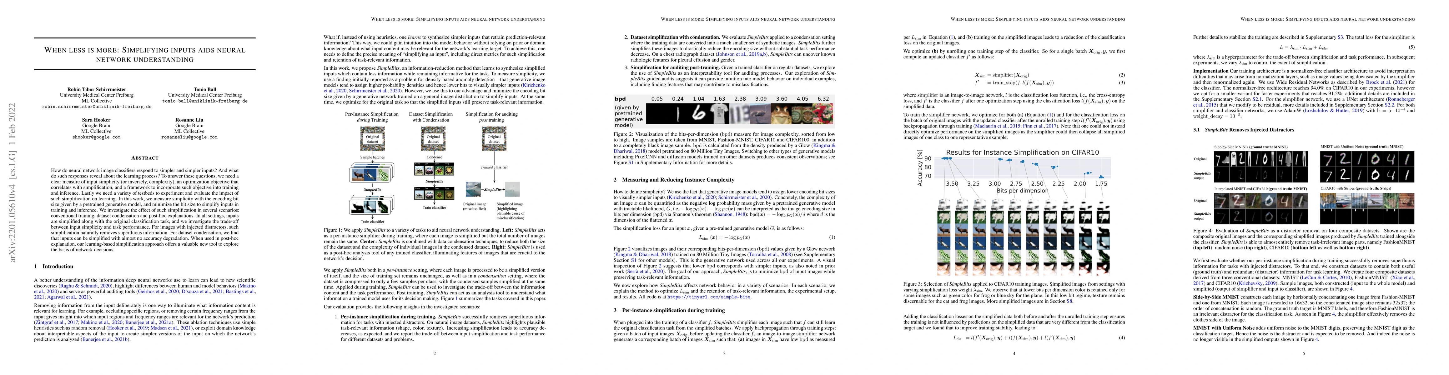 Thumbnail for When less is more: Simplifying inputs aids neural network understanding