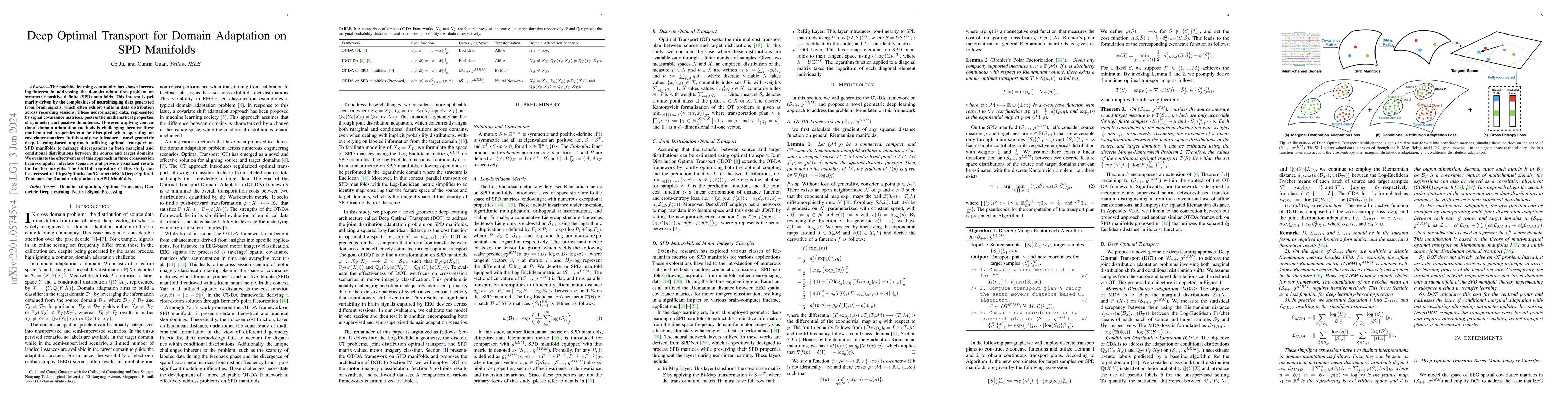 Thumbnail for Deep Optimal Transport for Domain Adaptation on SPD Manifolds