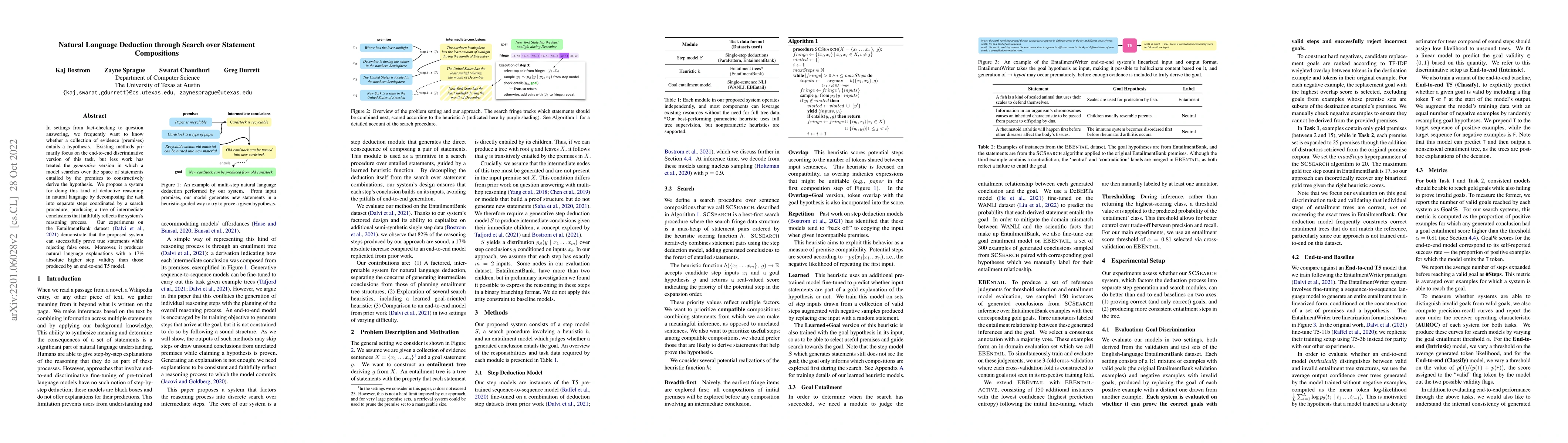 Thumbnail for Natural Language Deduction through Search over Statement Compositions