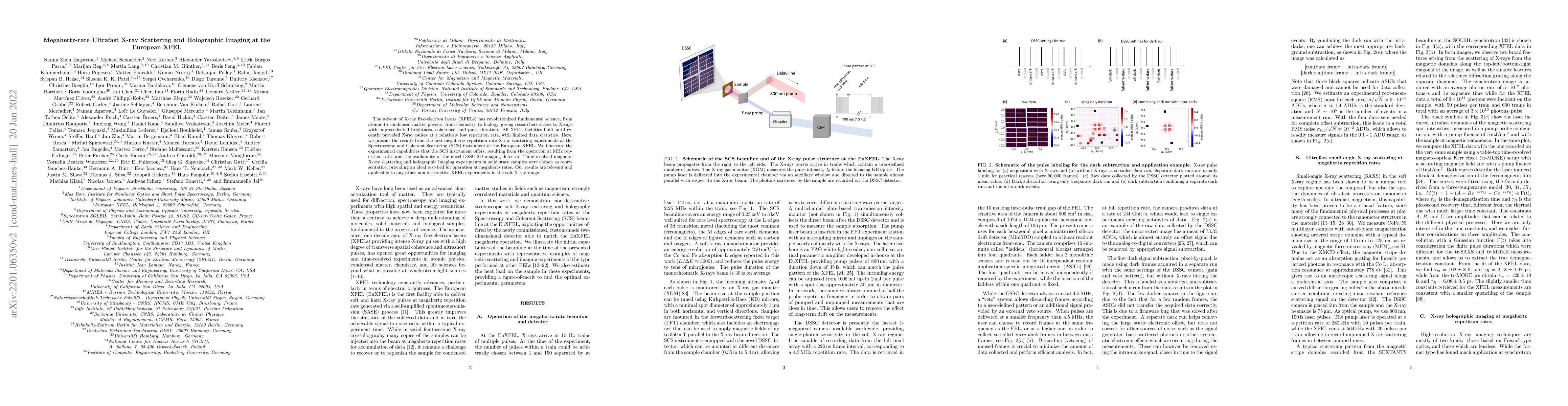 Thumbnail for Megahertz-rate Ultrafast X-ray Scattering and Holographic Imaging at the
  European XFEL