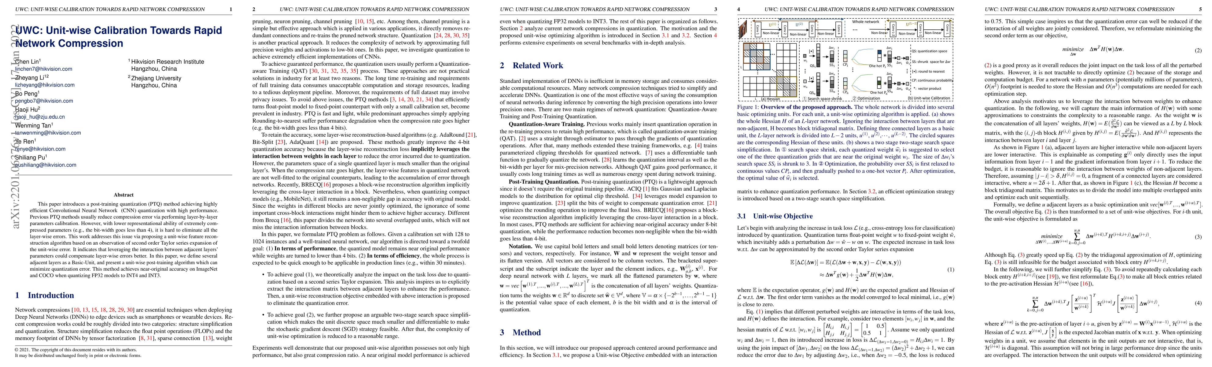 Thumbnail for UWC: Unit-wise Calibration Towards Rapid Network Compression