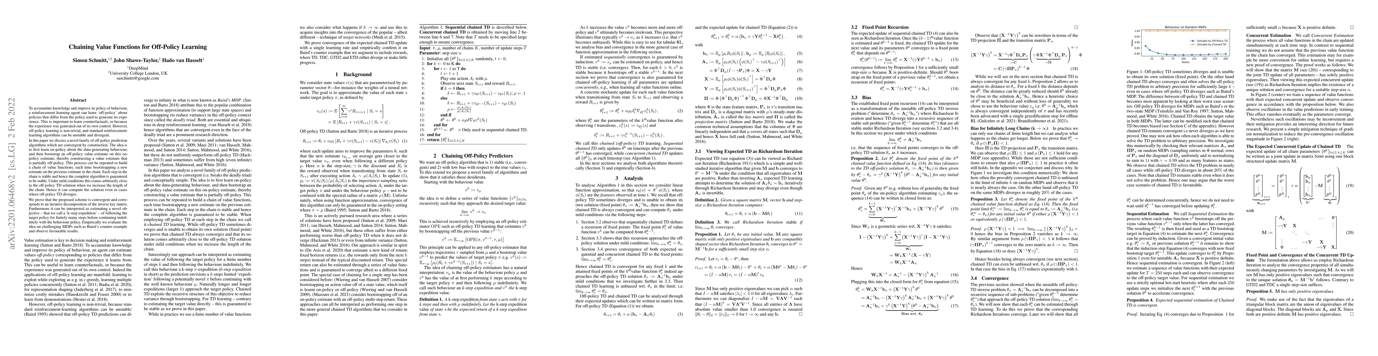 Thumbnail for Chaining Value Functions for Off-Policy Learning