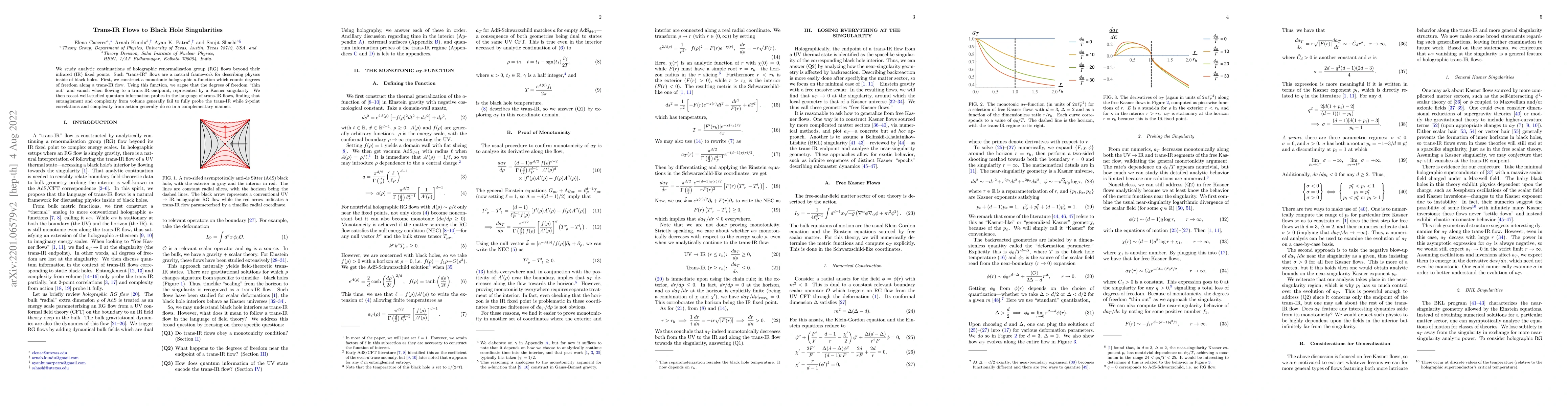 Thumbnail for Trans-IR Flows to Black Hole Singularities