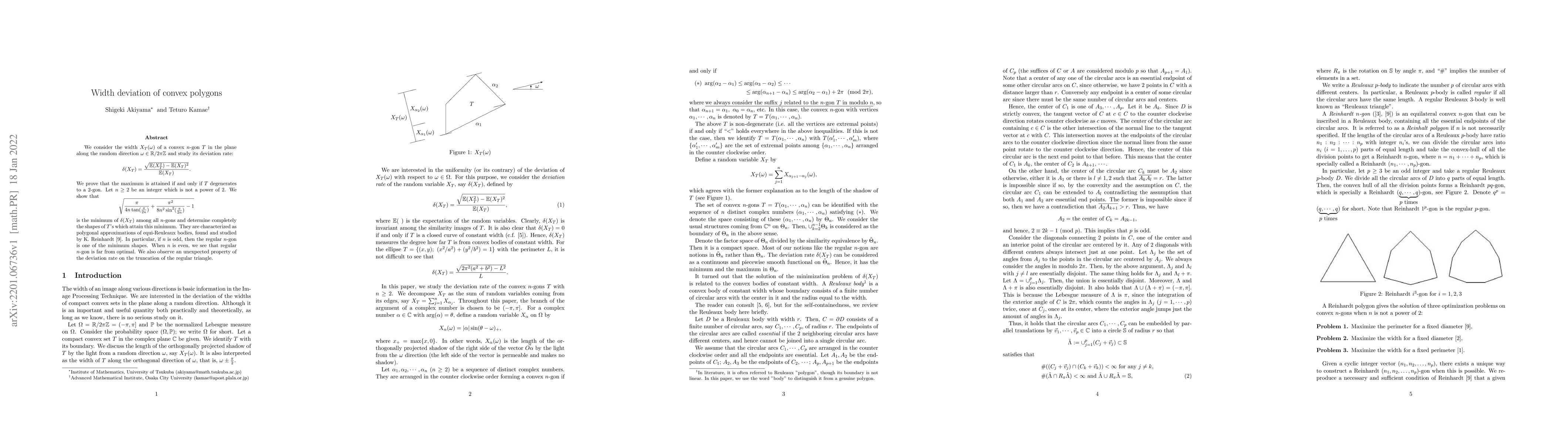 Thumbnail for Width deviation of convex polygons