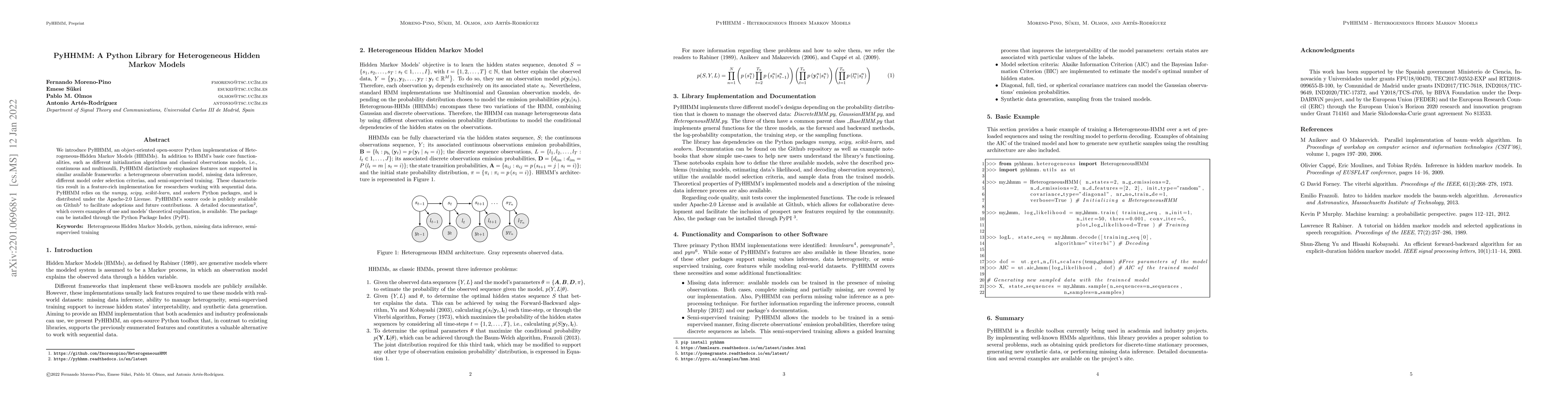 Thumbnail for PyHHMM: A Python Library for Heterogeneous Hidden Markov Models