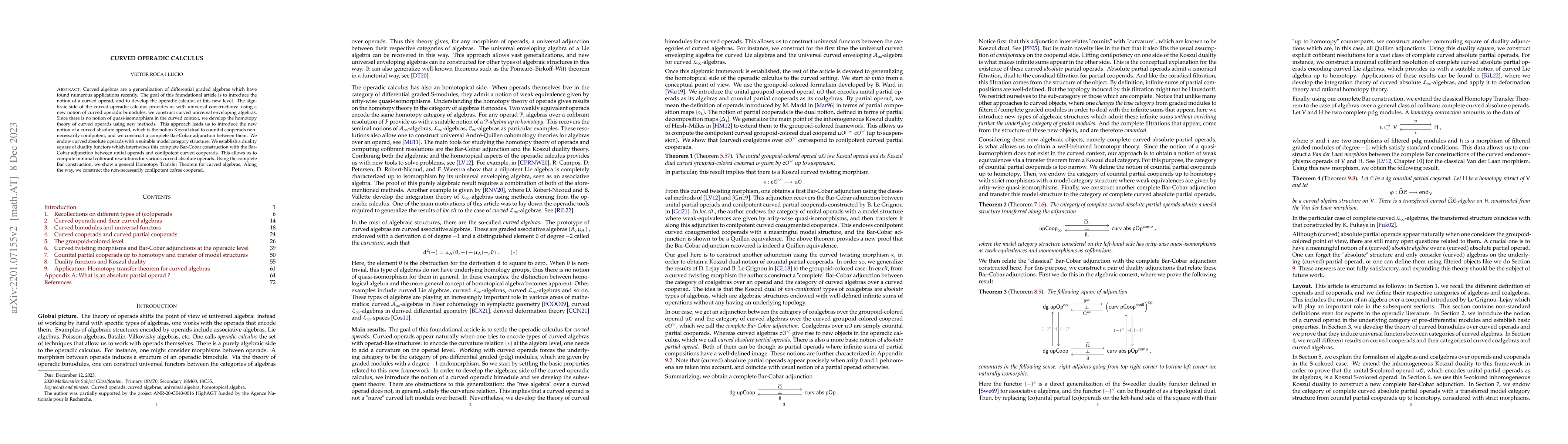 Thumbnail for Curved operadic calculus