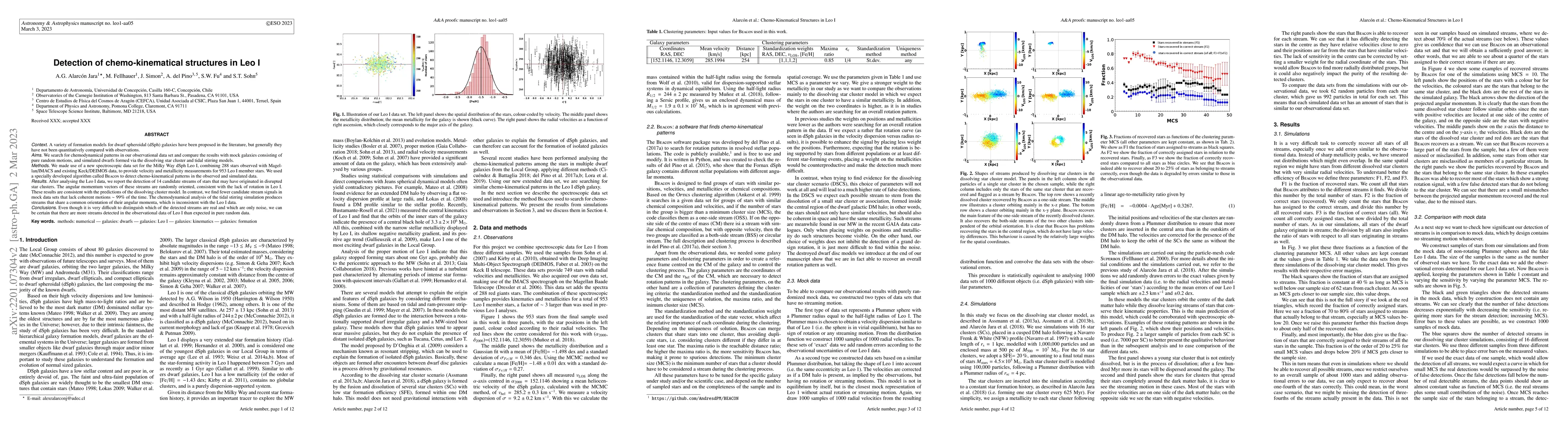 Thumbnail for Detection of Chemo-Kinematical Structures in Leo I