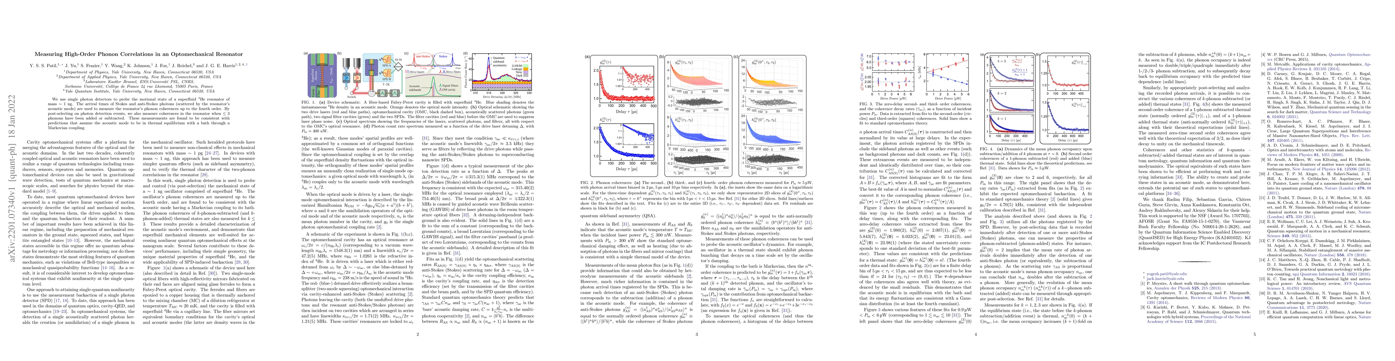Thumbnail for Measuring High-Order Phonon Correlations in an Optomechanical Resonator