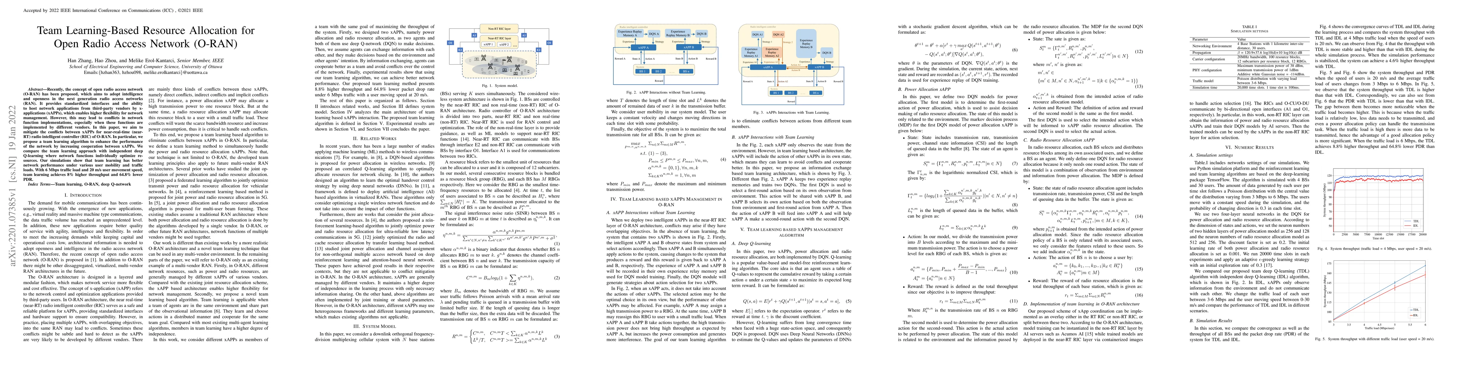 Thumbnail for Team Learning-Based Resource Allocation for Open Radio Access Network
  (O-RAN)
