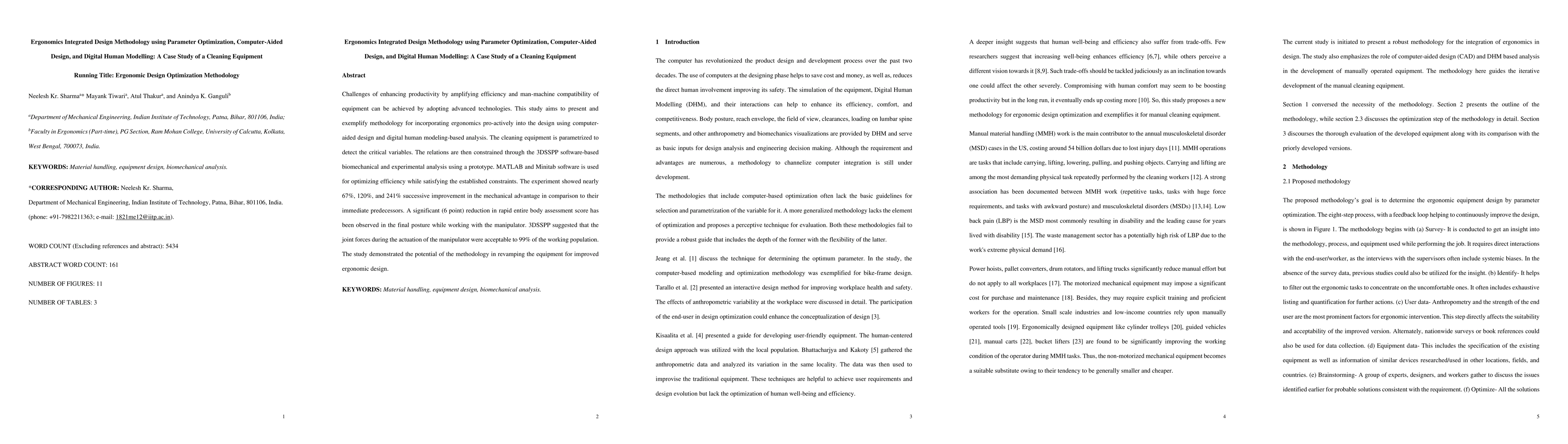 Thumbnail for Ergonomics Integrated Design Methodology using Parameter Optimization,
  Computer-Aided Design, and Digital Human Modelling: A Case Study of a
  Cleaning Equipment