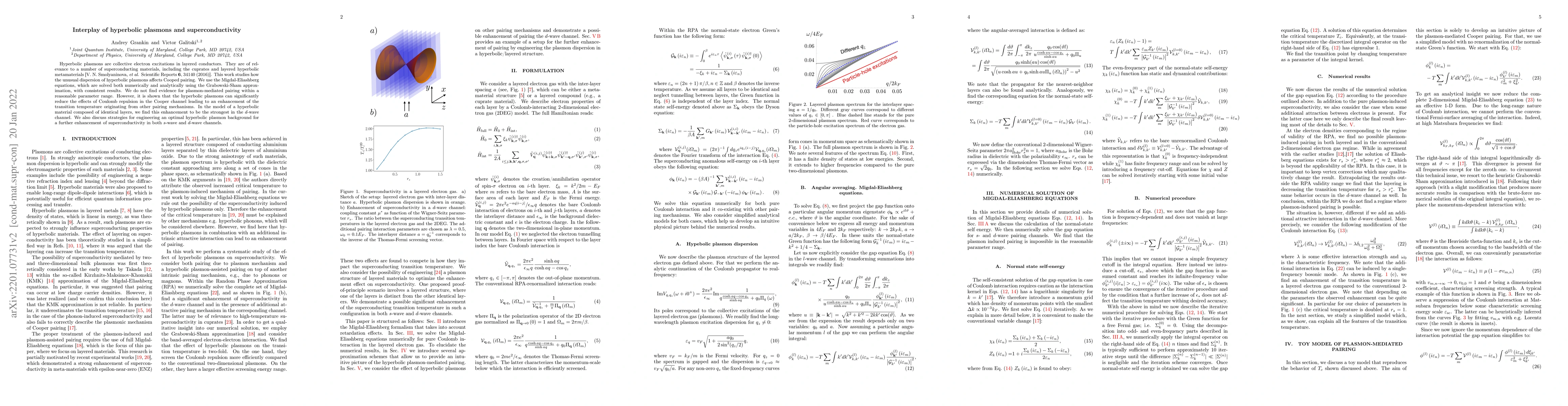Thumbnail for Interplay of hyperbolic plasmons and superconductivity