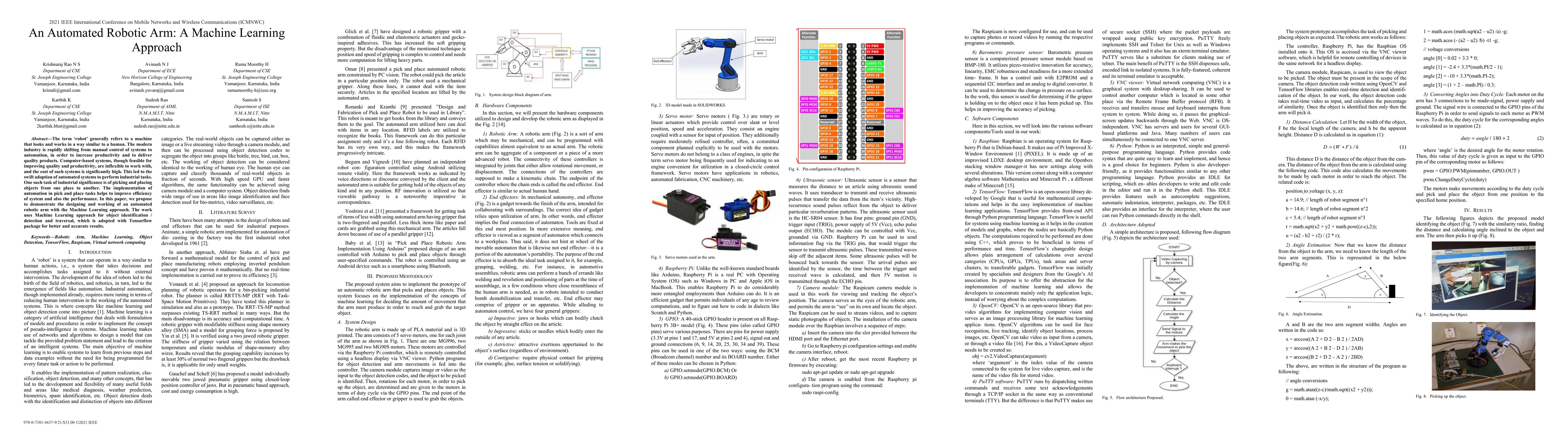 Thumbnail for An Automated Robotic Arm: A Machine Learning Approach