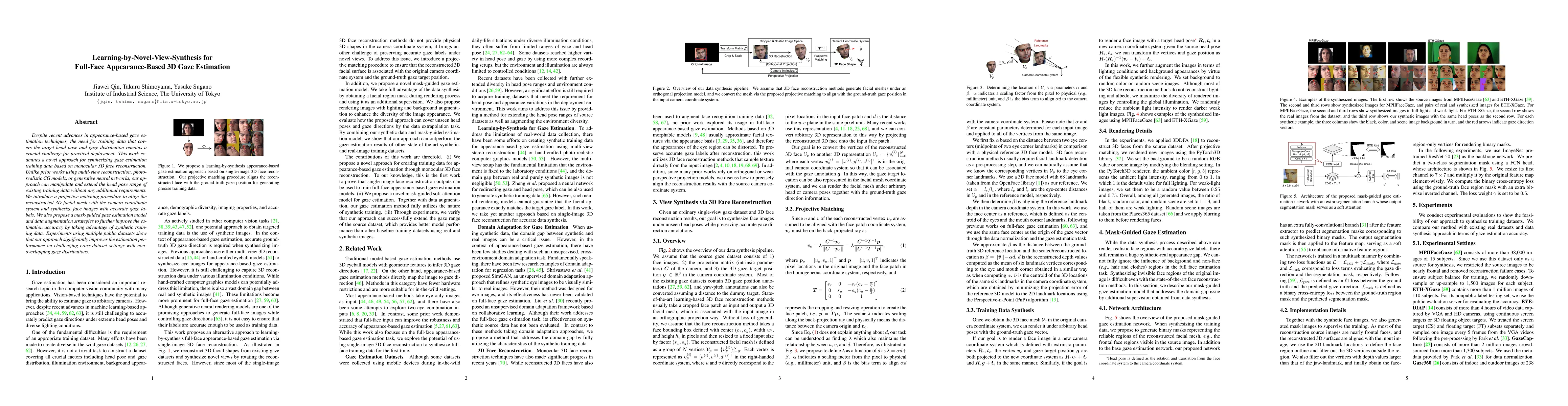 Thumbnail for Learning-by-Novel-View-Synthesis for Full-Face Appearance-Based 3D Gaze
  Estimation
