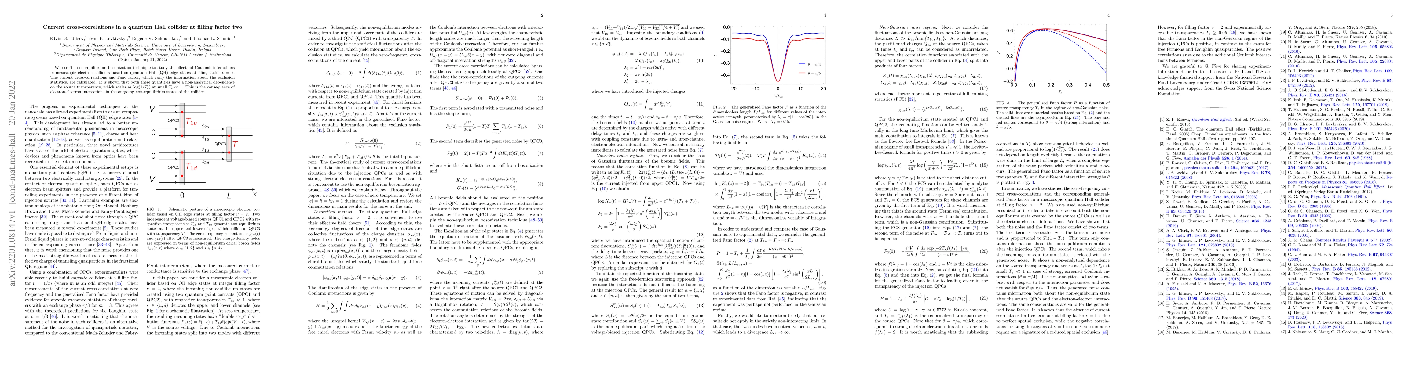Thumbnail for Current cross-correlations in a quantum Hall collider at filling factor
  two