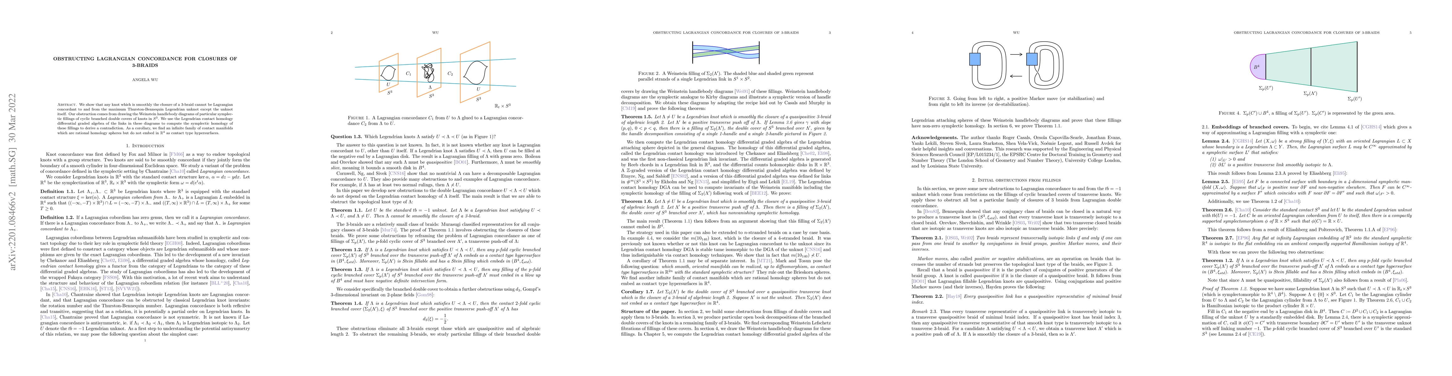 Thumbnail for Obstructing Lagrangian concordance for closures of 3-braids