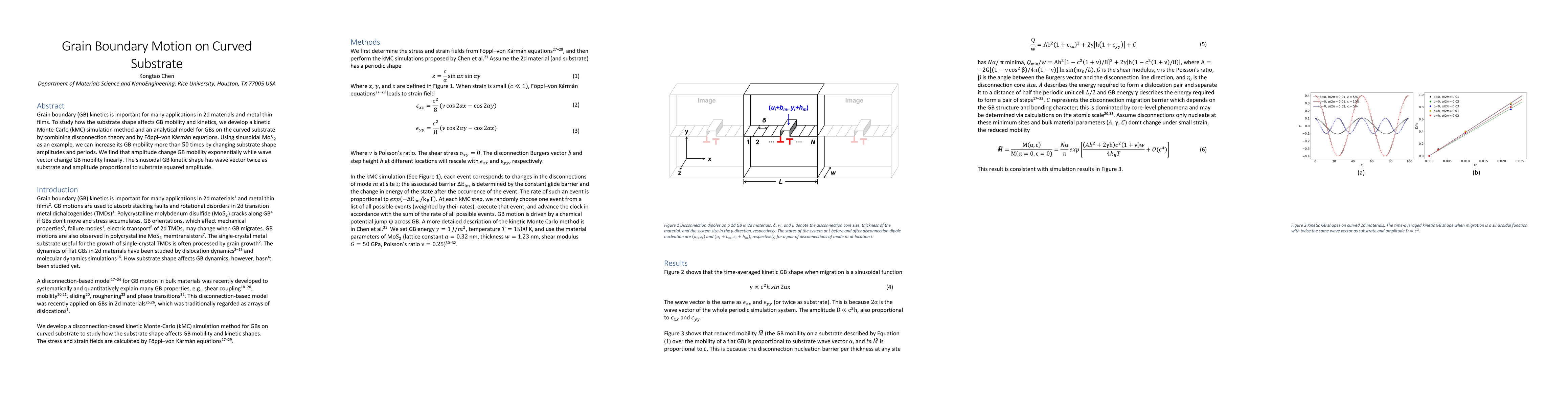 Thumbnail for Grain Boundary Motion on Curved Substrate