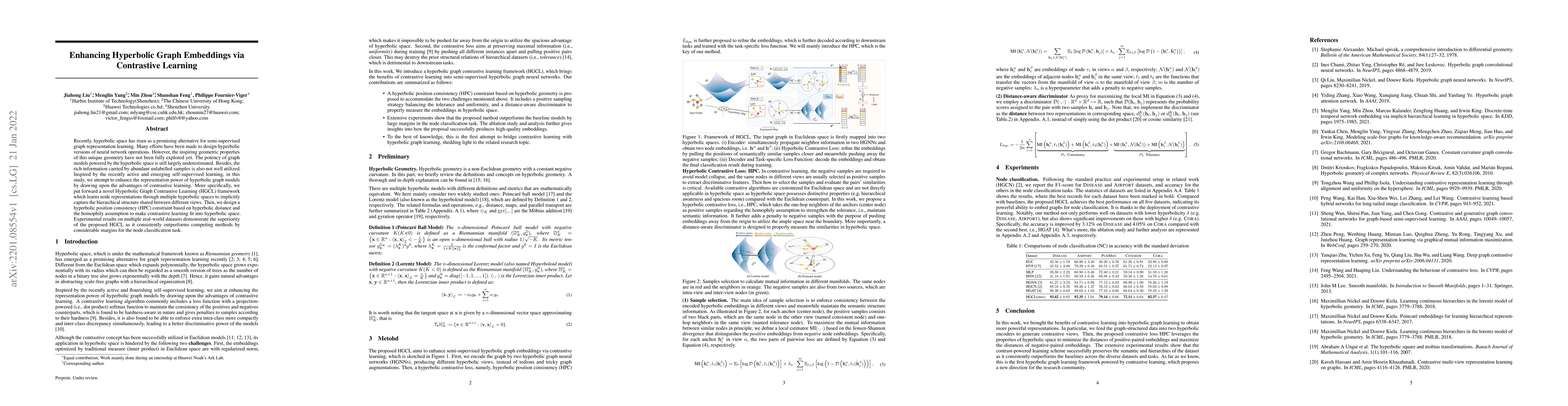 Thumbnail for Enhancing Hyperbolic Graph Embeddings via Contrastive Learning
