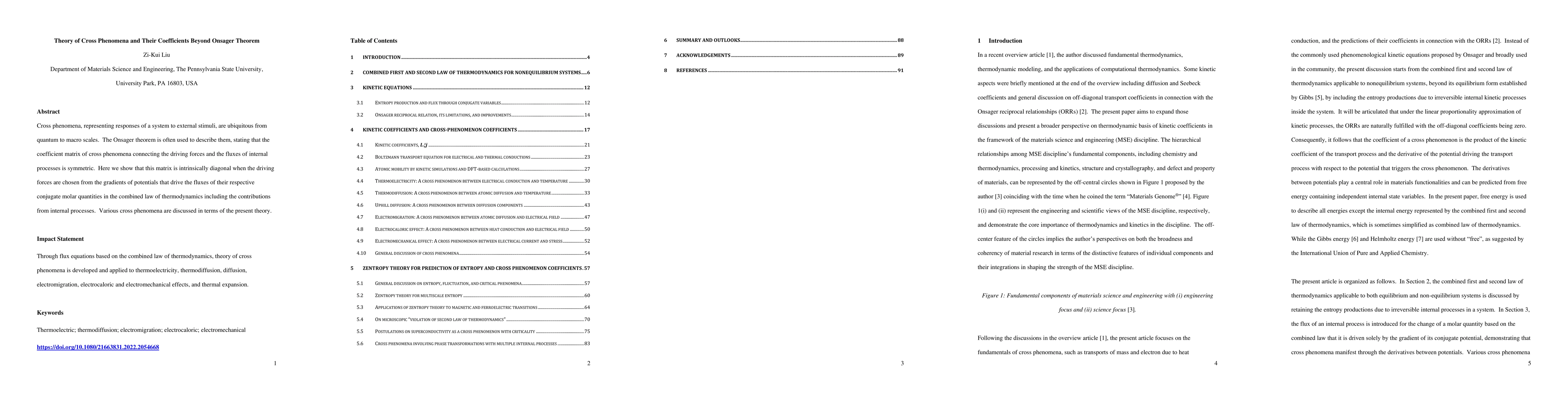 Thumbnail for Theory of Cross Phenomena and Their Coefficients Beyond Onsager Theorem