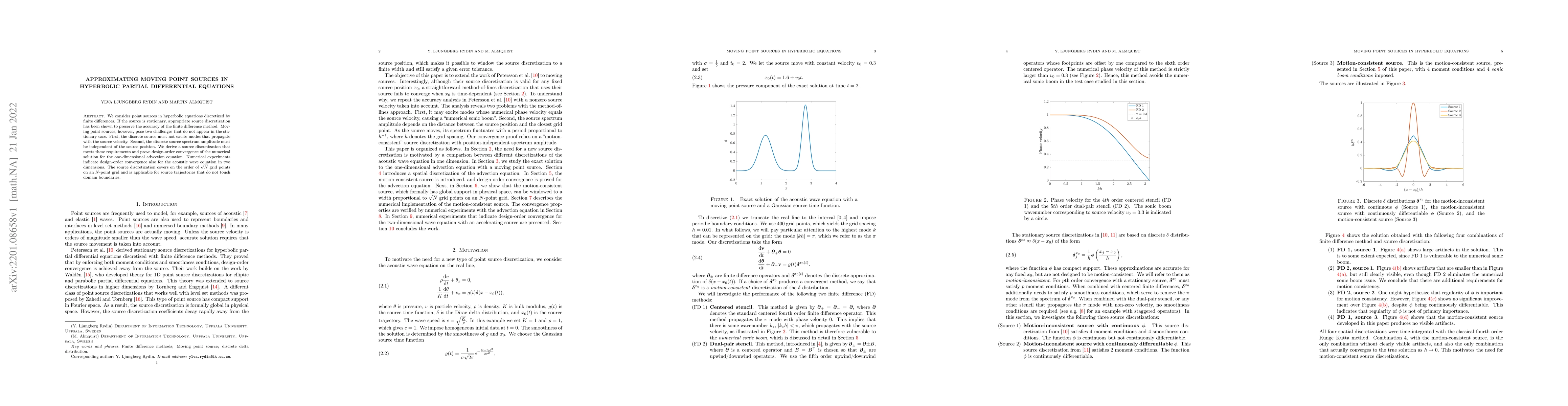 Thumbnail for Approximating moving point sources in hyperbolic partial differential
  equations